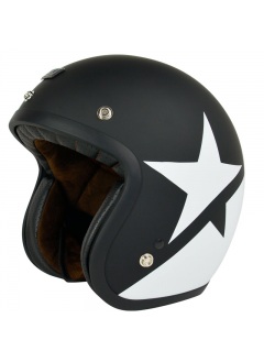 Motorrad Jet Helm Origine Primo Star White Black
