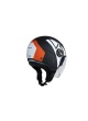 Motorcycle jet helmet Origine Alpha V5 Red/White/Black