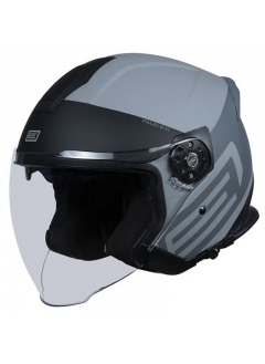 Helmet Demi-Jet Origine Palio Eko Matt Blue with sun glass for city use