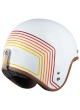 Casque Jet Origine Primo Sunrise Red/White Retro Vintage E2206