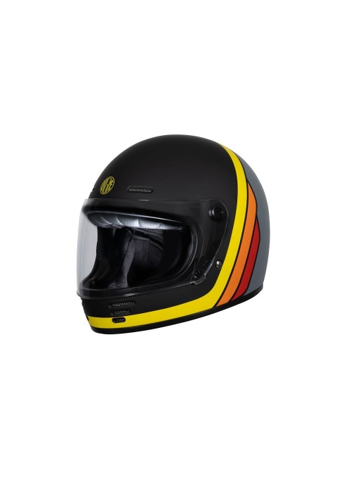 Casco Origine Omega Summit Yellow Black Matt E2206
